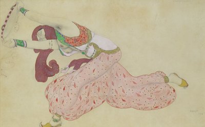 Costume Design for Scheherazade, 1910 by Leon Bakst